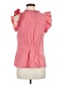 Caslon Pink Short Sleeve Blouse Size M - photo 2