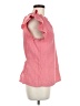 Caslon Pink Short Sleeve Blouse Size M - photo 4