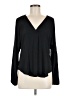 Dolan Black Long Sleeve Blouse Size M - photo 1