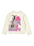 Billie Blush Graphic Ivory Pullover Sweater Size 6 - photo 1