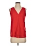 Cooper & Ella 100% Polyester Red Sleeveless Blouse Size XS (0) - photo 1