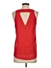 Cooper & Ella 100% Polyester Red Sleeveless Blouse Size XS (0) - photo 2