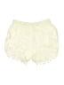 BOHOME Collection 100% Rayon Ivory Shorts Size S - photo 1