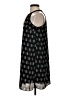 Pink Rose 100% Polyester Paisley Black Casual Dress Size S - photo 5
