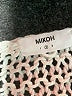 Mikoh 100% Cotton White Pullover Sweater Size Med (2) - photo 6