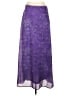 Express 100% Polyester Purple Formal Skirt Size 5 - 6 - photo 1