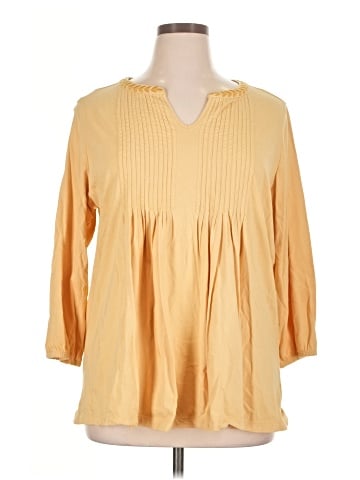 Coldwater Creek 3/4 Sleeve Blouse (view 1)