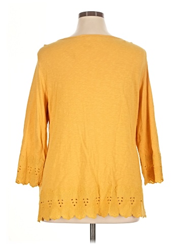 Charter Club 3/4 Sleeve Blouse (view 2)