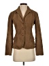 J.Crew 100% Cotton Solid Brown Green Blazer Size XS - photo 1