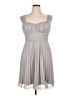 Speechless 100% Polyester Solid Gray Cocktail Dress Size XL - photo 1