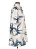 Shein Tropical Ivory Short Sleeve Button-Down Shirt Size L - photo 4