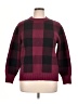 United by Blue Checkered-gingham Burgundy Pullover Sweater Size XL - photo 1