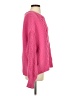 Free People Solid Pink Pullover Sweater Size S - photo 4