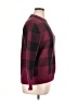United by Blue Checkered-gingham Burgundy Pullover Sweater Size XL - photo 4