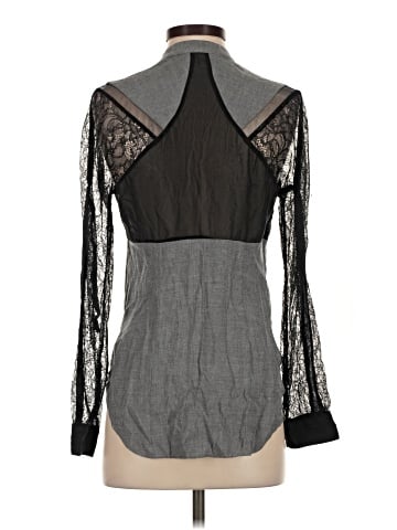 BCBGMAXAZRIA Runway Long Sleeve Blouse (view 2)