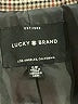 Lucky Brand Houndstooth Brown Blazer Size S - photo 6