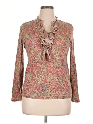 Lauren Jeans Co. Long Sleeve Blouse (view 1)