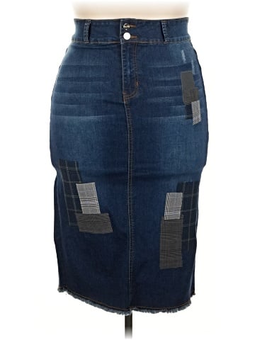 Assorted Brands Denim Skirt (view 1)