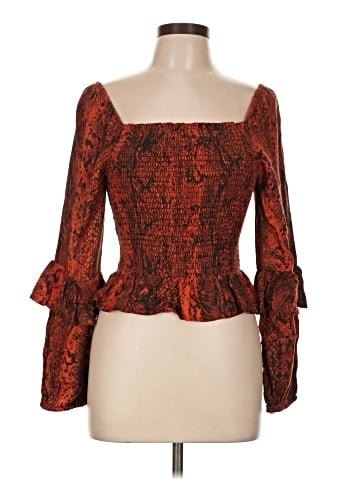 Vintage Havana 3/4 Sleeve Blouse (view 1)