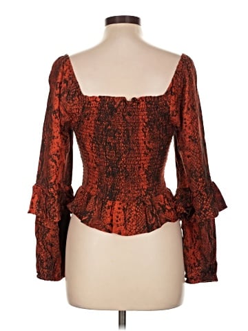 Vintage Havana 3/4 Sleeve Blouse (view 2)