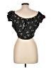 Heartbreaker Black Short Sleeve Top Size 10 - photo 2