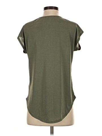 Green Envelope Short Sleeve Top (view 2)