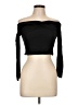 Kourt Black 3/4 Sleeve Top Size M - photo 1