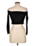 Kourt Black 3/4 Sleeve Top Size M - photo 2