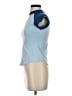 Pilcro Blue Short Sleeve Turtleneck Size XXS - photo 5