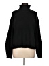 Scoop Solid Black Turtleneck Sweater Size L - photo 1