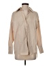 Zara Tan Long Sleeve Blouse Size XS - photo 1