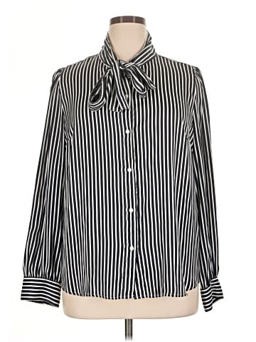 Liz Claiborne Long Sleeve Blouse (view 1)