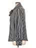 Liz Claiborne 100% Polyester Stripes Black Long Sleeve Blouse Size XL - photo 5