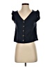 Roxy Black Sleeveless Blouse Size S - photo 1