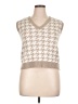 Jessica Simpson Tan Sweater Vest Size XL - photo 1