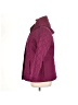 Appleseeds 100% Polyester Argyle Purple Burgundy Jacket Size XL Petite - photo 5