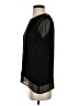 Ella Moss 100% Rayon Black Short Sleeve Blouse Size S - photo 5