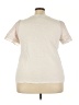 Torrid Solid Ivory Short Sleeve Top Size 3X Plus (3) - photo 2