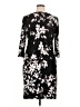 Chaps Print Black Cocktail Dress Size XL - photo 2