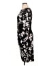 Chaps Print Black Cocktail Dress Size XL - photo 5