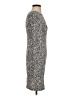 Leith Animal Print Gray Casual Dress Size S - photo 4