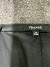 Madewell 100% Polyester Solid Black Track Pants Size M - photo 7