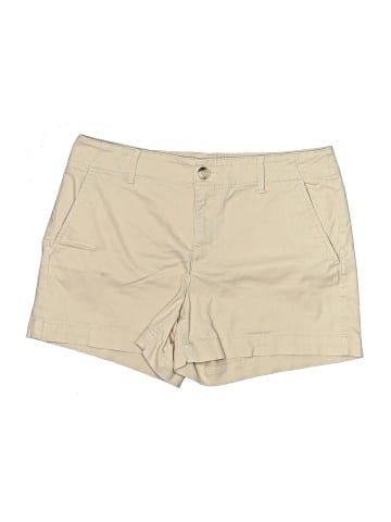 Ann Taylor LOFT Khaki Shorts (view 1)