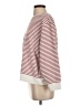 M&S 100% Cotton Stripes Burgundy Pullover Sweater Size 4 - photo 5