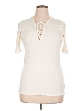 Express Outlet Short Sleeve Top