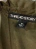 Thread Story 100% Polyester Solid Brown Green Jumpsuit Size 3X - photo 4