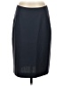 Theory Solid Blue Wool Skirt Size 4 - photo 1