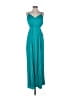 Express 100% Polyester Teal Blue Cocktail Dress Size S - photo 1