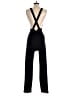 Blue Blush Solid Black Jumpsuit Size S - photo 2
