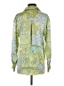 Zara Paisley Green Long Sleeve Blouse Size XS - photo 2